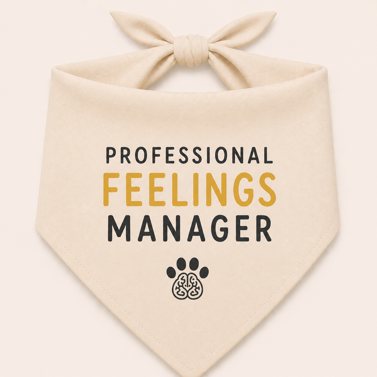 Professional Feelings Manager Pet Bandana